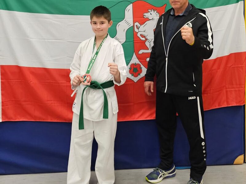 3.Platz bei der Karate Landesmeisterschaft NRW – Kinder und Schüler –
